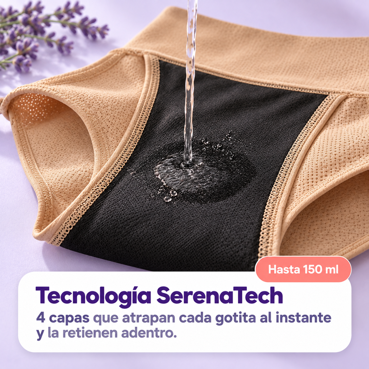 Calzón Serena para pérdidas de orina