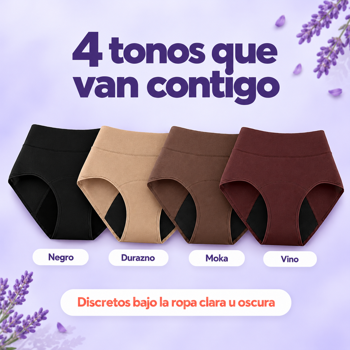 Calzón absorbente Serena