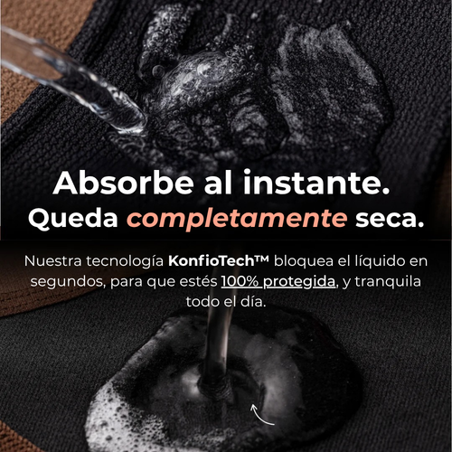 Bragas ultraabsorbente y lavable KonfioTech™